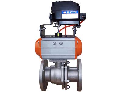 ZSHO pneumatic type O cut the ball valve